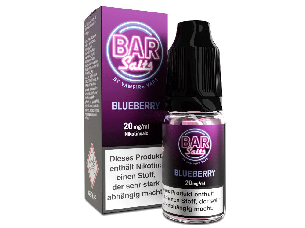 Vampire Vape - Bar Salts - Nikotinsalz Liquid - Blueberry