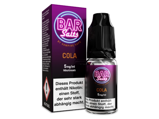 Vampire Vape - Bar Salts - Nikotinsalz Liquid - Cola