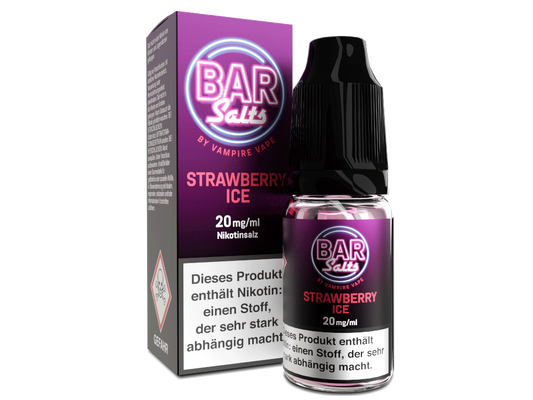 Vampire Vape - Bar Salts - Nikotinsalz Liquid - Strawberry Ice