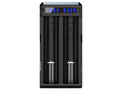 XTAR - SC2 Ladegerät mit USB-C Anschluss
