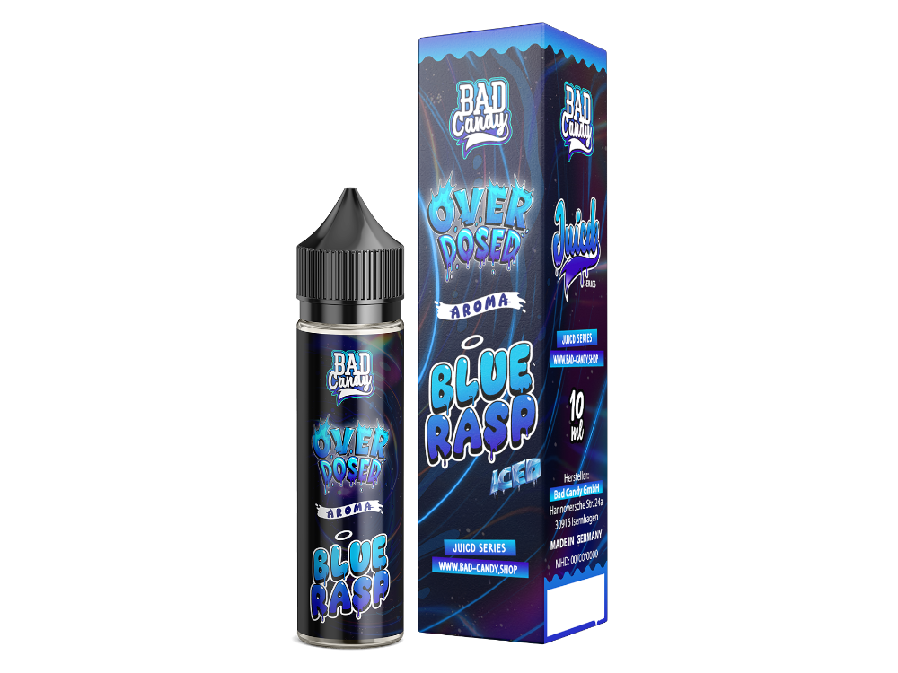 Bad Candy Liquids - Juicd - Longfills 10 ml - Blue Rasp