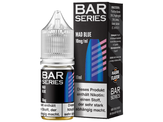 Bar Series - Nikotinsalz Liquid - Mad Blue