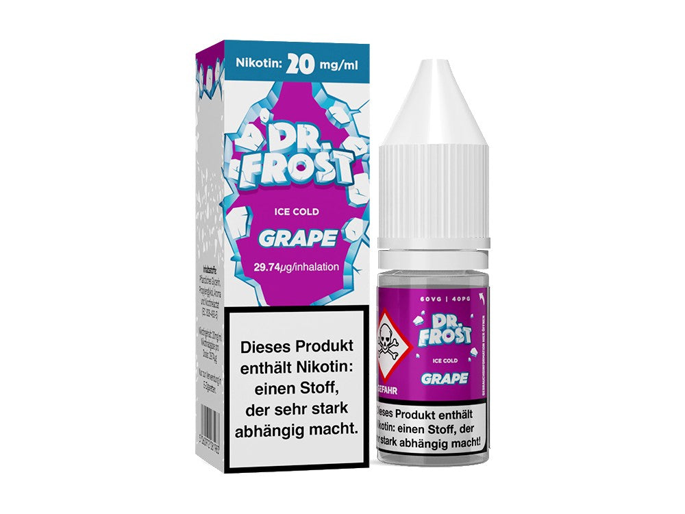 Dr. Frost - Ice Cold - Nikotinsalz Liquid - Grape