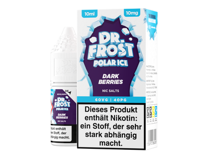 Dr. Frost - Ice Cold - Nikotinsalz Liquid - Dark Berries