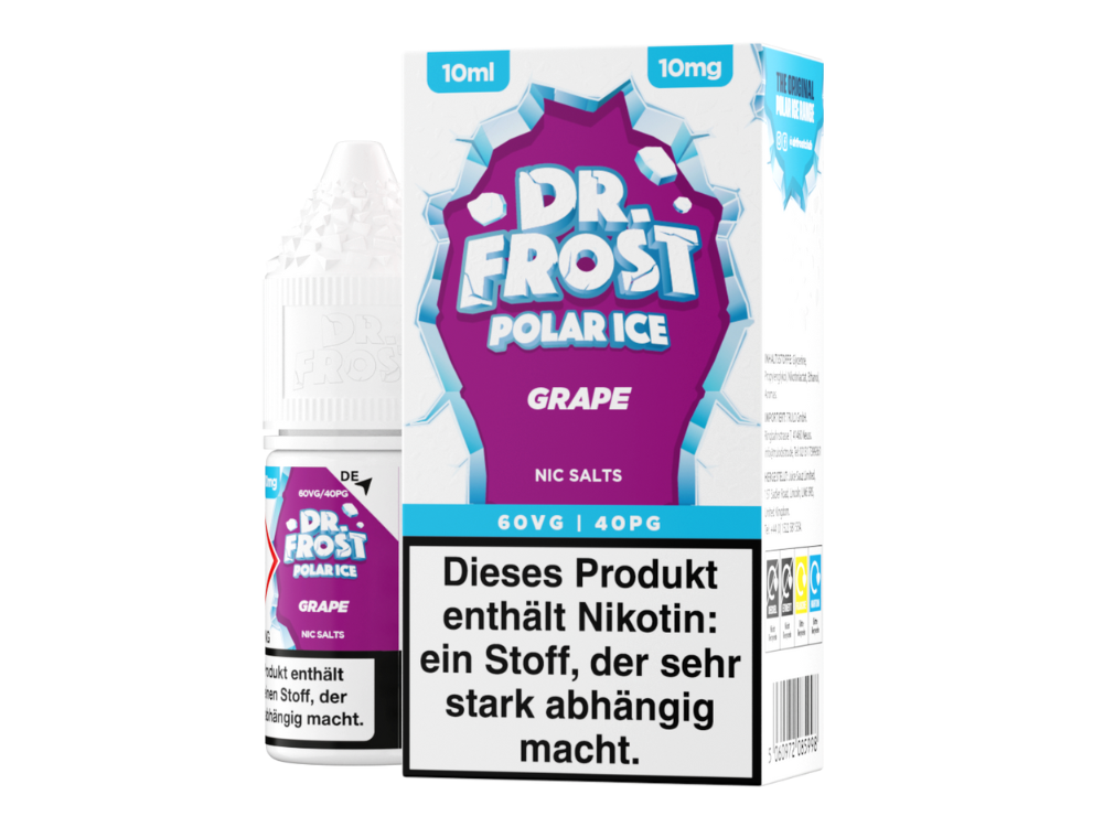 Dr. Frost - Ice Cold - Nikotinsalz Liquid - Grape