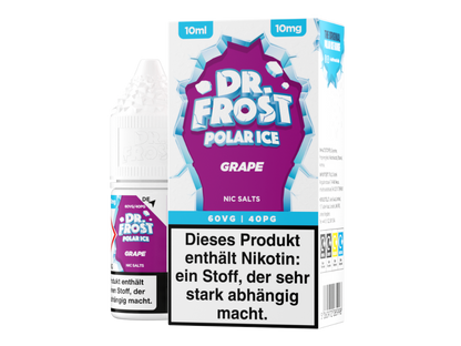Dr. Frost - Ice Cold - Nikotinsalz Liquid - Grape