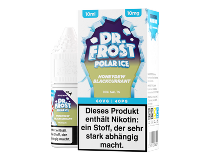 Dr. Frost - Ice Cold - Nikotinsalz Liquid - Honeydew Blackcurrant
