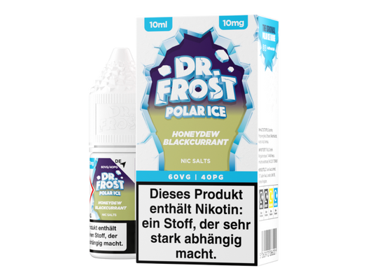 Dr. Frost - Ice Cold - Nikotinsalz Liquid - Honeydew Blackcurrant