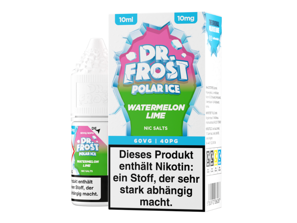 Dr. Frost - Ice Cold - Nikotinsalz Liquid - Watermelon Lime