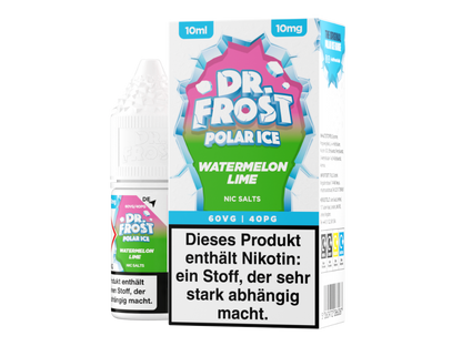 Dr. Frost - Ice Cold - Nikotinsalz Liquid - Watermelon Lime