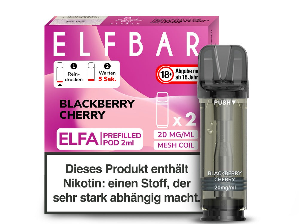 Elfbar Elfa Pod 20mg/ml (2 Stück) - Blueberry