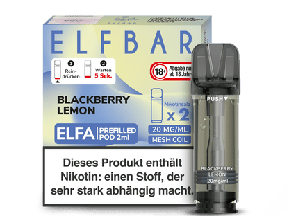 Elfbar Elfa Pod 20mg/ml (2 Stück) - Blueberry