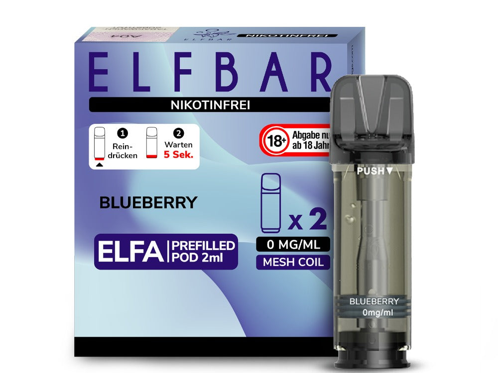 Elfbar Elfa Pod 20mg/ml (2 Stück) - Blueberry