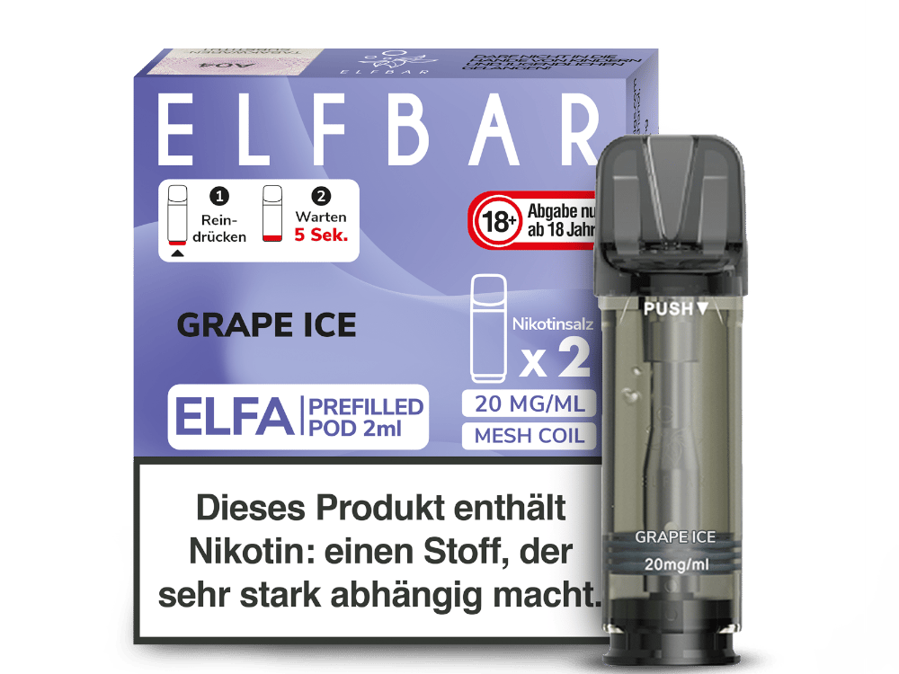 Elfbar Elfa Pod 20mg/ml (2 Stück) - Blueberry