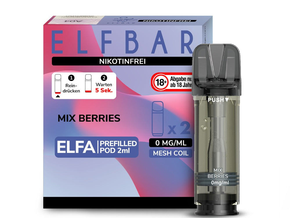 Elfbar Elfa Pod 20mg/ml (2 Stück) - Blueberry