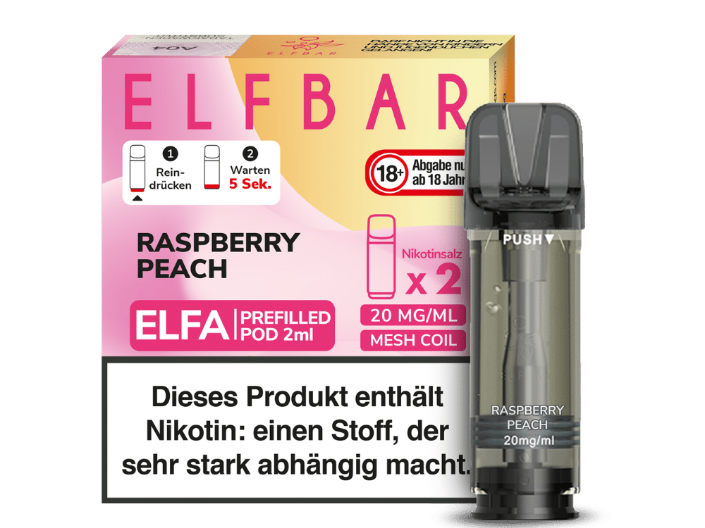Elfbar Elfa Pod 20mg/ml (2 Stück) - Blueberry