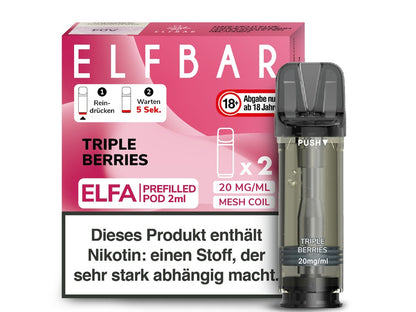Elfbar Elfa Pod 20mg/ml (2 Stück) - Blueberry