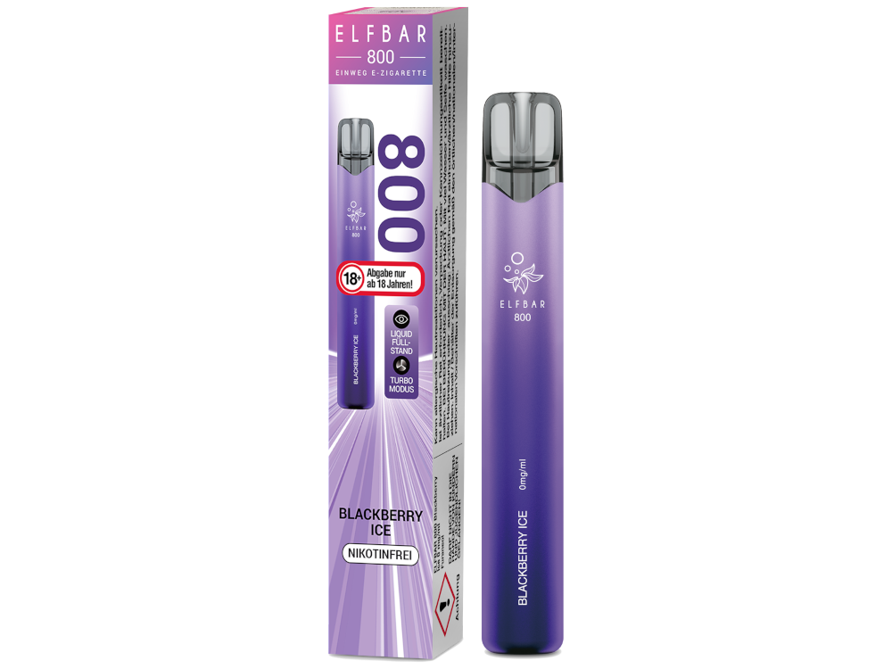 Elfbar 800 Einweg E-Zigarette - Blueberry