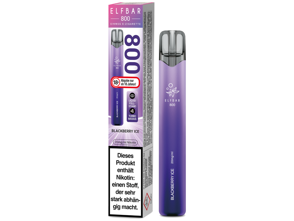 Elfbar 800 Einweg E-Zigarette - Apple Peach
