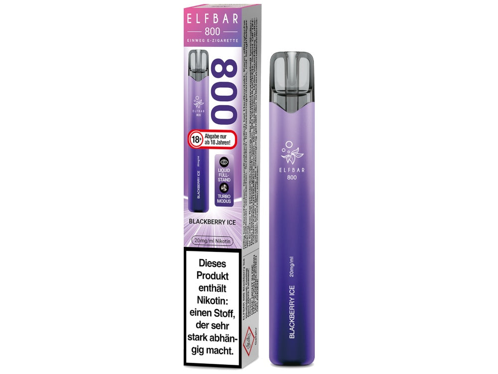 Elfbar 800 Einweg E-Zigarette - Apple Peach