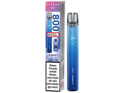 Elfbar 800 Einweg E-Zigarette - Apple Peach
