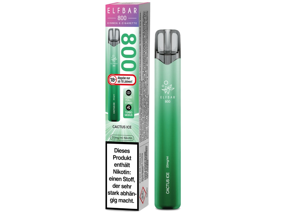 Elfbar 800 Einweg E-Zigarette - Apple Peach