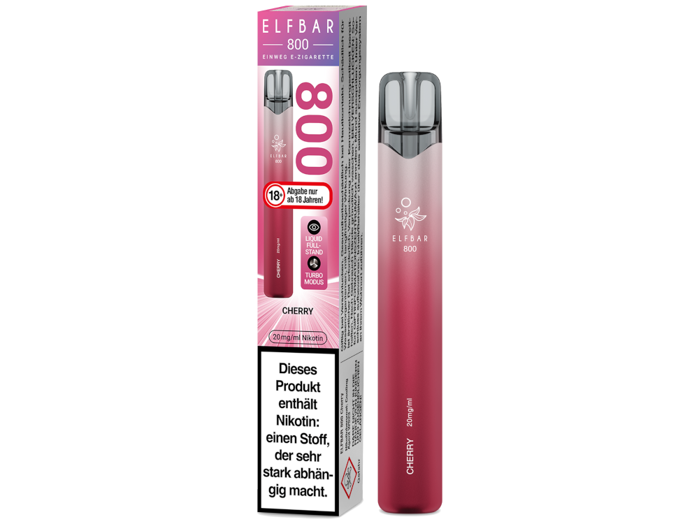 Elfbar 800 Einweg E-Zigarette - Apple Peach