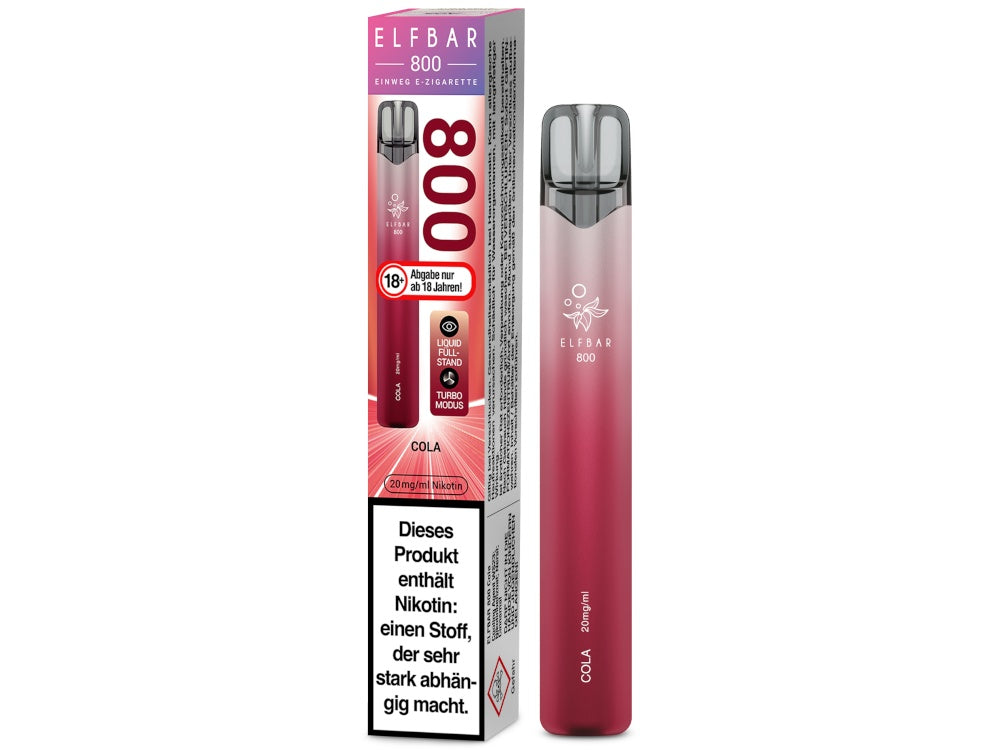 Elfbar 800 Einweg E-Zigarette - Apple Peach