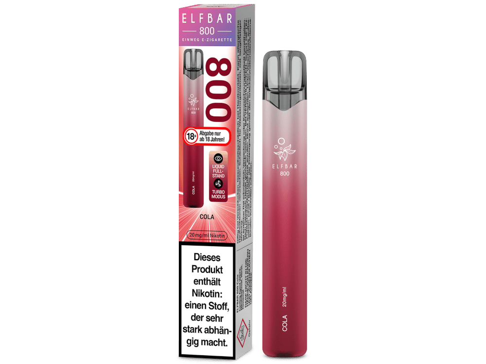 Elfbar 800 Einweg E-Zigarette - Apple Peach