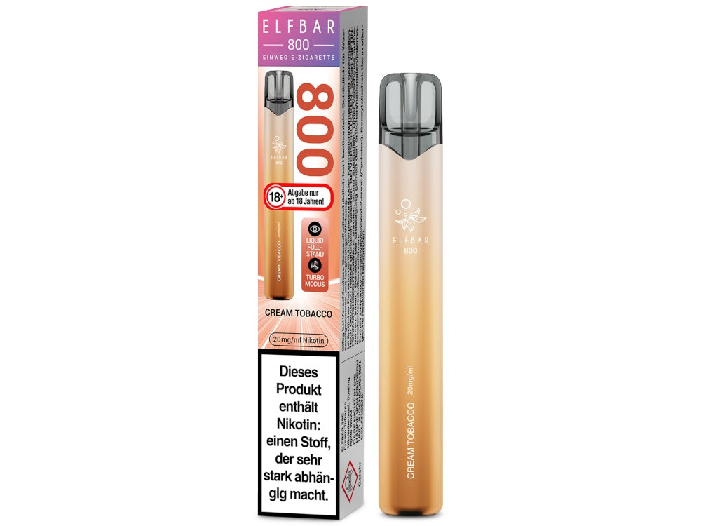 Elfbar 800 Einweg E-Zigarette - Apple Peach