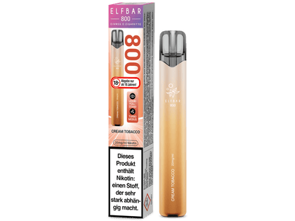 Elfbar 800 Einweg E-Zigarette - Apple Peach