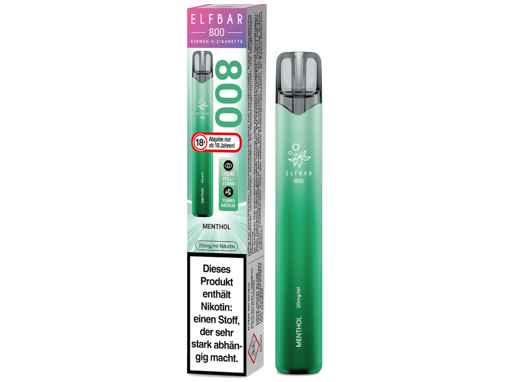 Elfbar 800 Einweg E-Zigarette - Apple Peach