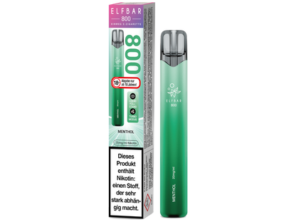 Elfbar 800 Einweg E-Zigarette - Apple Peach