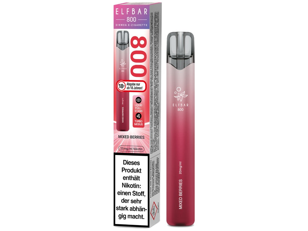 Elfbar 800 Einweg E-Zigarette - Apple Peach