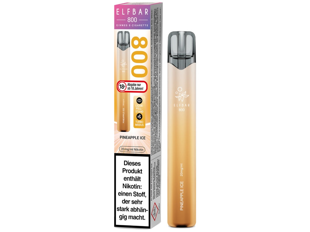 Elfbar 800 Einweg E-Zigarette - Apple Peach