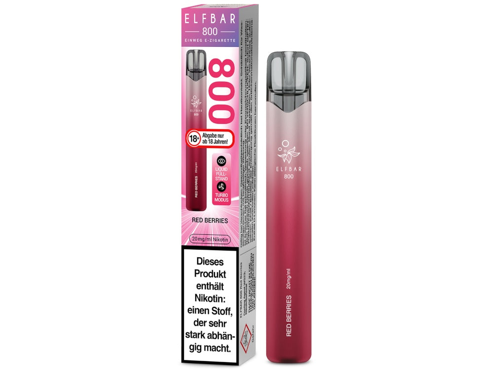 Elfbar 800 Einweg E-Zigarette - Apple Peach
