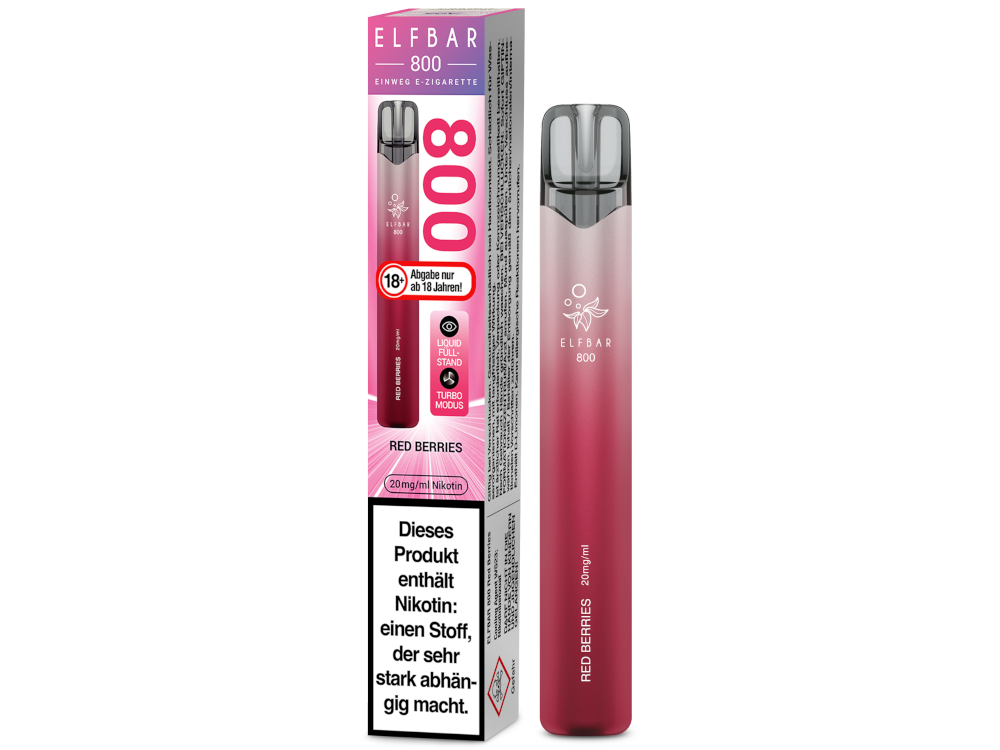 Elfbar 800 Einweg E-Zigarette - Apple Peach