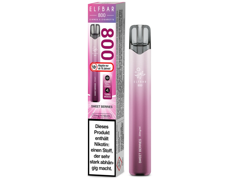 Elfbar 800 Einweg E-Zigarette - Apple Peach