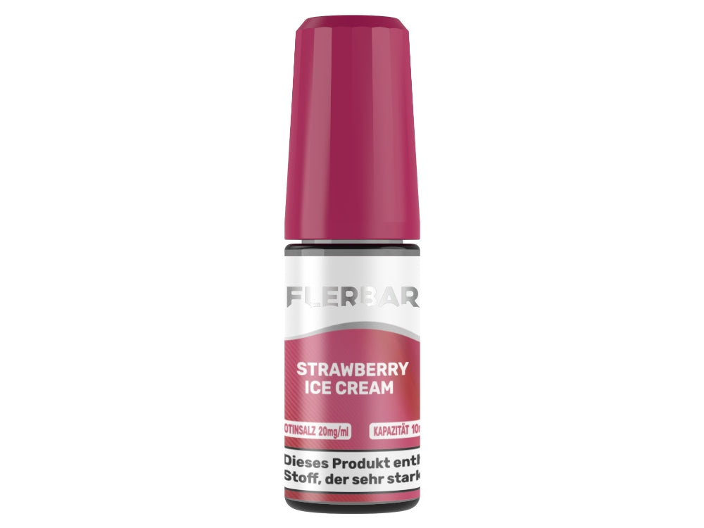 Flerbar Liquid - Nikotinsalz Liquid - Strawberry Ice Cream