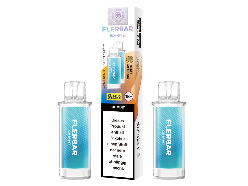 Flerbar - POD (2 Stück pro Packung) - Apple Ice