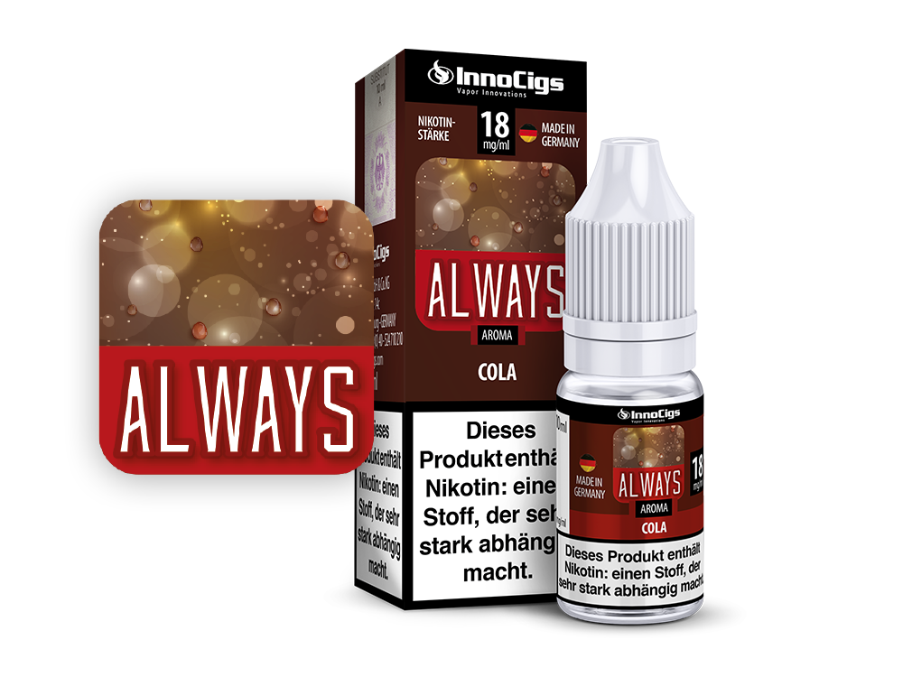 Always Cola Aroma - Liquid für E-Zigaretten