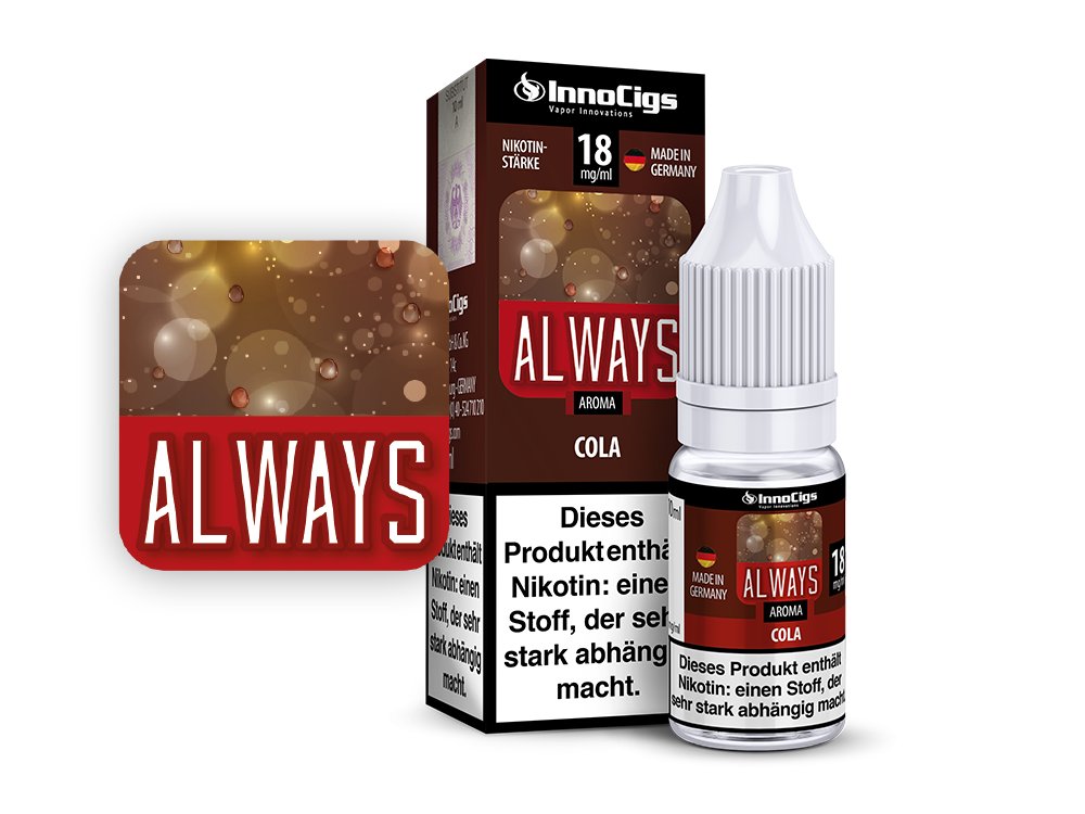 Always Cola Aroma - Liquid für E-Zigaretten