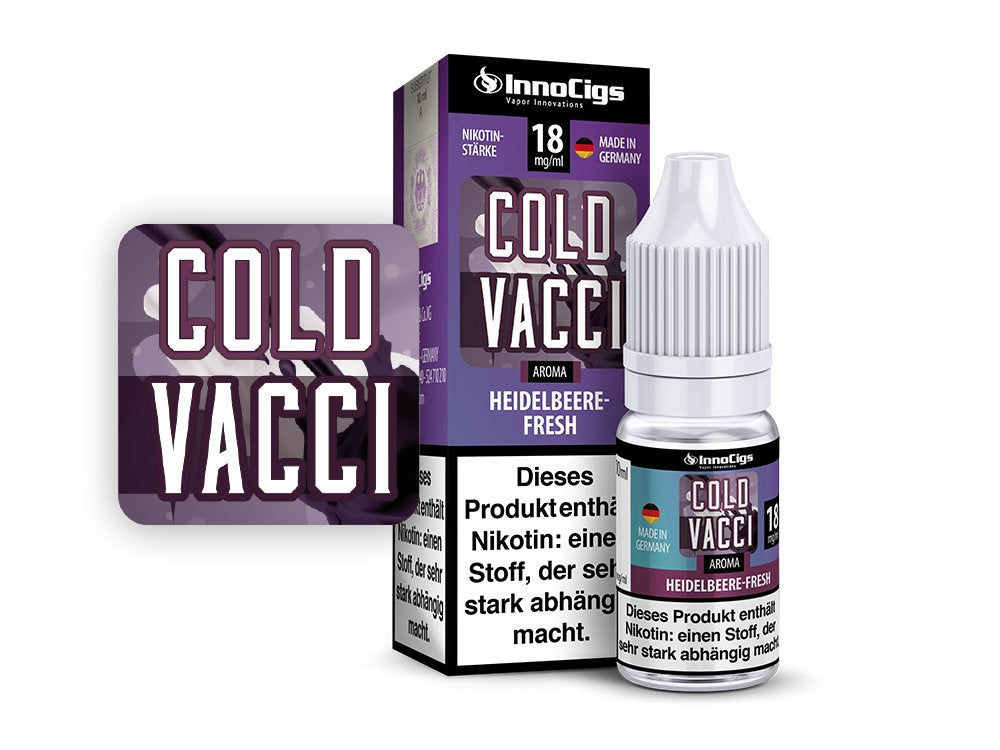 Cold Vacci Heidelbeere-Fresh Aroma - Liquid für E-Zigaretten