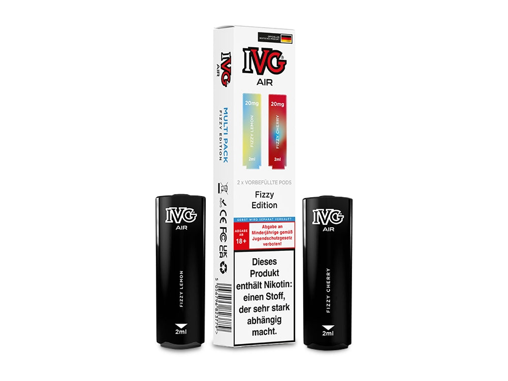 IVG AIR Pod Multi Flavour Edition (2 Stück pro Packung) - Blue Raspberry Edition