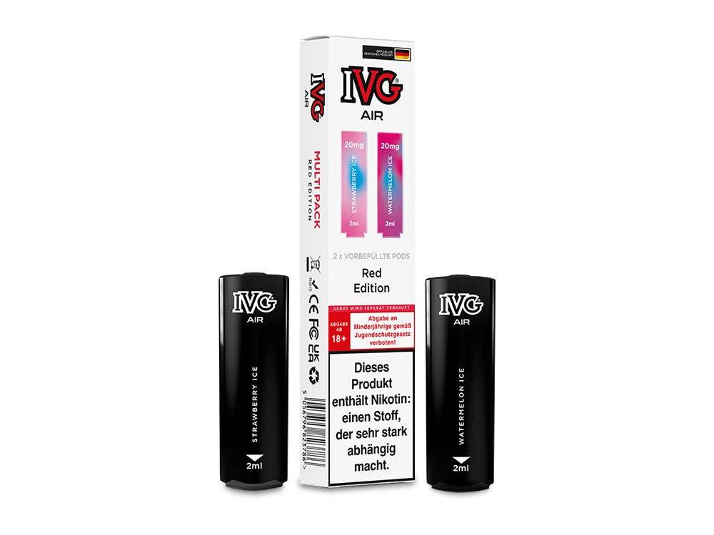 IVG AIR Pod Multi Flavour Edition (2 Stück pro Packung) - Blue Raspberry Edition