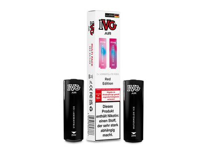 IVG AIR Pod Multi Flavour Edition (2 Stück pro Packung) - Blue Raspberry Edition