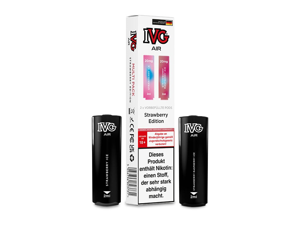 IVG AIR Pod Multi Flavour Edition (2 Stück pro Packung) - Blue Raspberry Edition