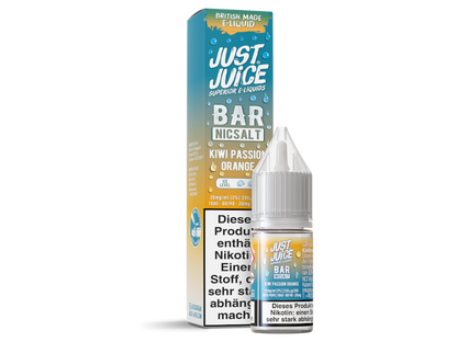 Just Juice - Bar - Nikotinsalz Liquid - Kiwi Passion Orange