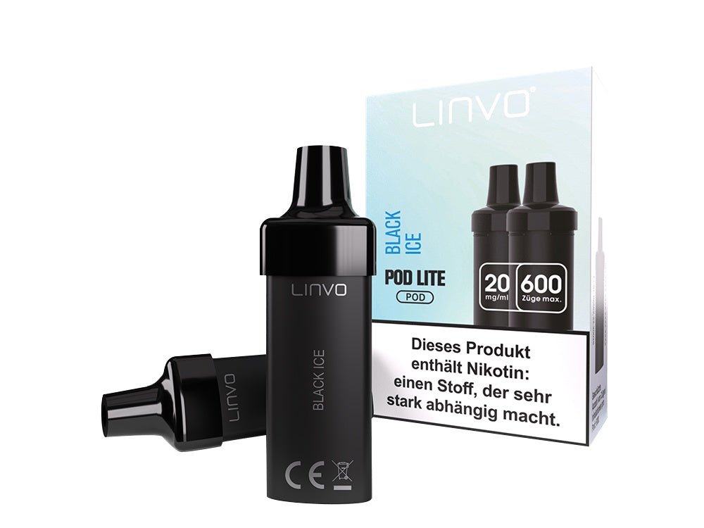 Linvo - Pod Lite Cartridge (2 Stück pro Packung) - Banana Ice Cream
