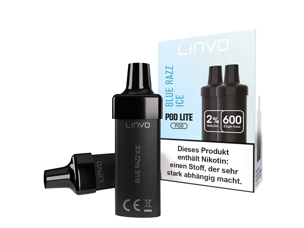 Linvo - Pod Lite Cartridge (2 Stück pro Packung) - Banana Ice Cream